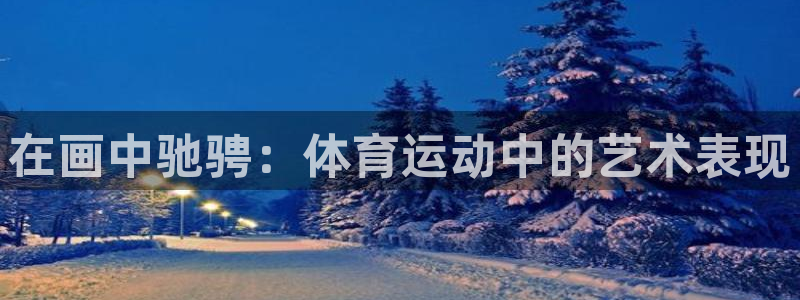 在画中驰骋：体育运动中的艺术表现